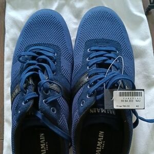 Balmain Navy Blue Men's Sneakers